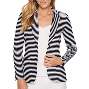 RALPH LAUREN STRIPED BLAZER